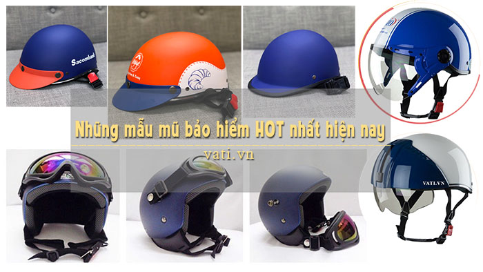 Sản xuất mũ bảo hiểm in logo đến từ thương hiệu Vati.vn